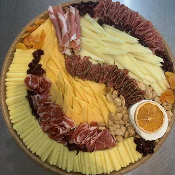 Large Cheese Board With Meat